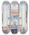 Triptych art skateboard deck of Georges Rmon Face De Chemine by Georges Remon (1889-1963)