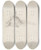 Triptych art skateboard deck of Jeanlon Grme Study For King Candaules_2 by Jean-Lon Grme (1824-1904)