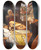 Triptych art skateboard deck of Frederic Leighton The Feigned Death Of Juliet by Frederic Leighton (1830-1896)