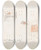 Triptych art skateboard deck of Hans Gude Ku Hest P Stallen by Hans Gude (1825-1903)
