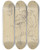 Triptych art skateboard deck of Jakob Becker Group Of Figures by Jakob Becker (1810-1872)
