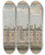 Triptych art skateboard deck of James Lambert Of Lewes Herstmonceux Castle East Sussex The North Front by James Lambert Of Lewes (1725-1788)