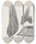 Triptych art skateboard deck of Louis Agassiz Recherches Sur Les Poissons Fossiles Pl270 by Louis Agassiz (1807-1873)