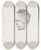 Triptych art skateboard deck of Signe Scheel Tante Nanna by Signe Scheel (1860-1942)