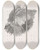 Triptych art skateboard deck of Signe Scheel Sster Valborg by Signe Scheel (1860-1942)