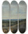 Triptych art skateboard deck of Frans Post A Brazilian Landscape by Frans Post (1612-1680)
