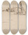 Triptych art skateboard deck of James Abbott Mcneill Whistler Dordrecht by James Abbott Mcneill Whistler (1834-1903)