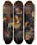 Triptych art skateboard deck of Theodoor Rombouts The Toothpuller by Theodoor Rombouts (1597-1637)