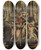 Triptych art skateboard deck of Joachim Beuckelaer Saint Paul Et Saint Barnab Lystre by Joachim Beuckelaer (1530-1574)