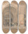 Triptych art skateboard deck of John Frederick Lewis Interior Of The Great Mosque Ulucami Bursa Turkey by John Frederick Lewis (1805-1876)