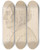 Triptych art skateboard deck of Adolph Tidemand Mannsportrett_8 by Adolph Tidemand (1814-1876)
