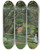Triptych art skateboard deck of William Henry Millais Hayes Common_2 by William Henry Millais (1828-1899)