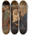 Triptych art skateboard deck of Pierre Jean Van Der Ouderaa The Holy Women Returning From Christs Grave by Pierre Jean Van Der Ouderaa (1841-1915)