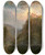 Triptych art skateboard deck of Frederic Edwin Church The Monastery Of San Pedro Our Lady Of The Snows by Frederic Edwin Church (1826-1900)