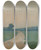 Triptych art skateboard deck of Alphonse Osbert La Route Des Champs Le Matin by Alphonse Osbert (1857-1939)