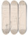 Triptych art skateboard deck of Samuel Daniell Studies Of Deer Three On On Sheet by Samuel Daniell (1775-1811)