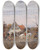 Triptych art skateboard deck of Alfred Friedlnder Looting by Alfred Friedlander (1860-1927)