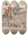 Triptych art skateboard deck of Henry Thomas Alken Doing The Thing And The Thing Done Doing The Down Leap by Henry Thomas Alken (1785-1851)