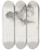 Triptych art skateboard deck of Signe Scheel To Kvinnehoder by Signe Scheel (1860-1942)