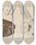 Triptych art skateboard deck of Louis Agassiz Recherches Sur Les Poissons Fossiles Pl158 by Louis Agassiz (1807-1873)
