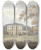 Triptych art skateboard deck of Anne Rushout May 16 1825 Wanstead Grove by Anne Rushout (1767-1849)