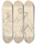 Triptych art skateboard deck of Paul Czanne Study For The Judgement Of Paris Or The Amorous Shepherd by Paul Cezanne (1839-1906)