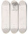 Triptych art skateboard deck of Signe Scheel Kvinnehode Riss by Signe Scheel (1860-1942)
