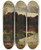 Triptych art skateboard deck of Karl Hagemeister Mrkische Landschaft by Karl Hagemeister (1848-1933)