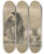 Triptych art skateboard deck of Albert Lebourg Un Chariot De Farinier A Millers Carriage by Albert Lebourg (1849-1928)