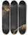 Triptych art skateboard deck of Pietro Della Vecchia St Dominic And The Devil by Pietro della Vecchia (1602-1678)