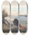 Triptych art skateboard deck of John James Audubon Canvas Backed Duck by John James Audubon (1785-1851)