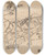 Triptych art skateboard deck of Egon Schiele Mountain Stream by Egon Schiele (1890-1918)
