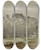 Triptych art skateboard deck of Peder Balke Coastal Landscape by Peder Balke (1804-1887)