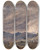 Triptych art skateboard deck of Barbara Bodichon View Of Snowdon With A Stormy Sky by Barbara Bodichon (1827-1891)