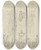 Triptych art skateboard deck of Peter Von Cornelius Apollo And The Muses by Peter Von Cornelius (1784-1867)