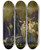 Triptych art skateboard deck of Ernest Pichio Alphonse Baudin 18111851 Sur La Barricade Du Faubourg Saintantoine Le 3 Dcembre 1851 by Ernest Pichio (1840-1893)