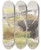 Triptych art skateboard deck of Hans Gude Vaskeplass Ved Stranden Feste by Hans Gude (1825-1903)