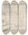 Triptych art skateboard deck of Adolph Tidemand Fra En Krotet Rykstue Viky by Adolph Tidemand (1814-1876)