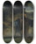 Triptych art skateboard deck of Robert Loftin Newman Flight Into Egypt by Robert Loftin Newman (1827-1912)