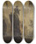 Triptych art skateboard deck of Marius Bauer Oriental Wedding by Marius Bauer (1867-1932)