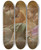 Triptych art skateboard deck of Simon Vouet Model For Altarpiece In St Peters_2 by Simon Vouet (1590-1649)