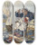 Triptych art skateboard deck of Udo Keppler Goodness Gracious I Must Have Been Dozing by Udo Keppler (1872-1956)