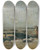 Triptych art skateboard deck of Rudolf Ribarz Dnen Bei Treport by Rudolf Ribarz (1848-1904)