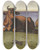 Triptych art skateboard deck of Nils Kreuger Resting Cows Motif From Land by Nils Kreuger (1858-1930)