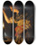 Triptych art skateboard deck of Matthias Stom Annunciation by Matthias Stom (1600-1650)
