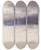 Triptych art skateboard deck of Charles Warren Eaton Untitled Winter Landscape Newjersey by Charles Warren Eaton (1857-1937)