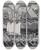 Triptych art skateboard deck of Akseli Gallenkallela Korukalevala The Illustrated Kalevala Sampolaiva_2 by Akseli Gallen Kallela (1865-1931)