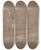 Triptych art skateboard deck of Jasper Francis Cropsey Corfu Castle And Town From The Cromwelltrenches by Jasper Francis Cropsey (1823-1900)