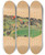 Triptych art skateboard deck of Karl Wiener Ohne Titel Landschaft In Der Steiermark by Karl Wiener (1901-1949)
