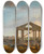 Triptych art skateboard deck of Marcin Zaleski Entry To Warsaw With Captives And Standards Won In The Battles Of Wawer And Db Wielki On 2 April 1831 by Marcin Zaleski (1796-1877)